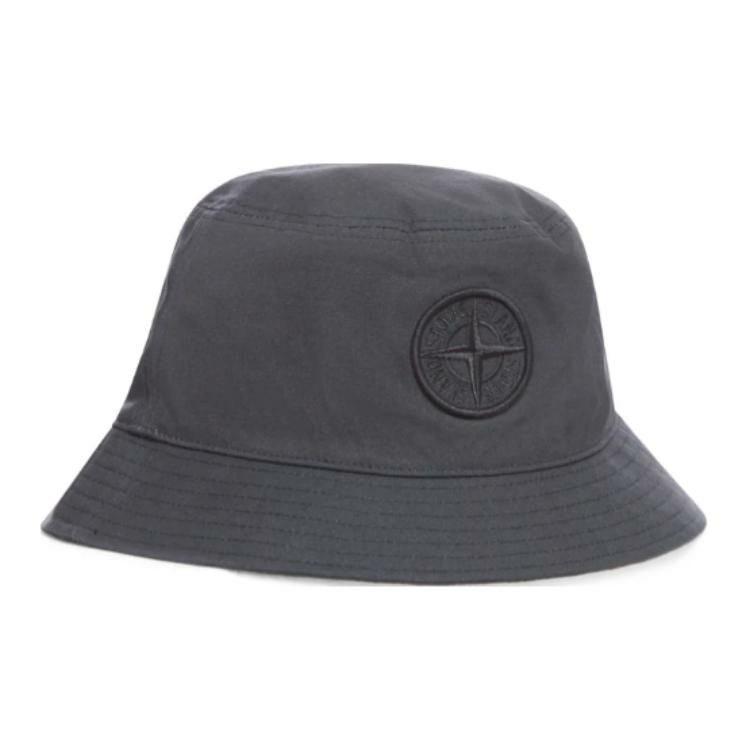 【代購】STONE ISLAND Logo-Embroidered Bucket Hat