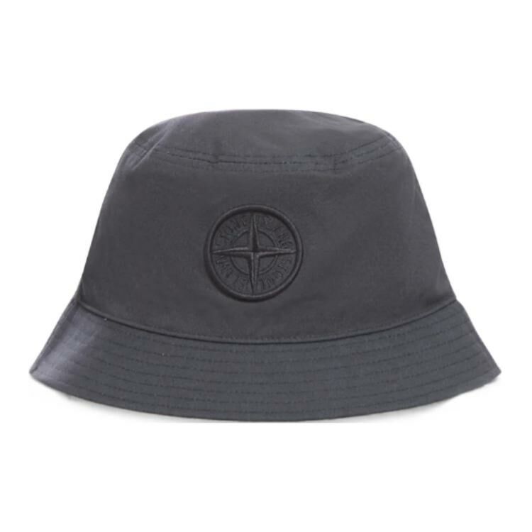 【代購】STONE ISLAND Logo-Embroidered Bucket Hat