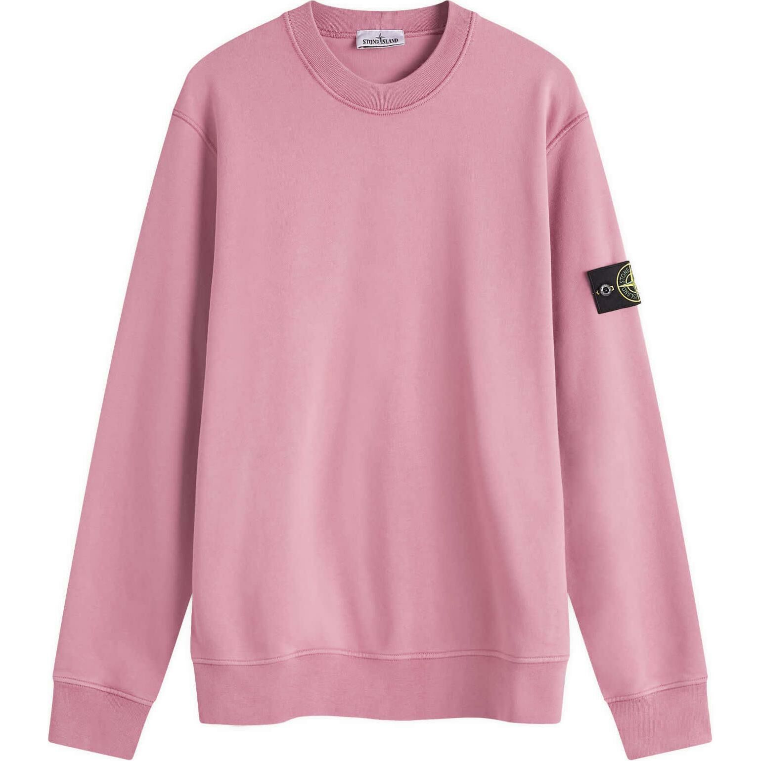 【代購】STONE ISLAND Sweatshirt Unisex Pink