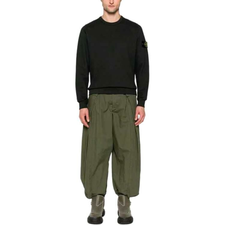 【代購】STONE ISLAND Logo Patch Crewneck Sweatshirt