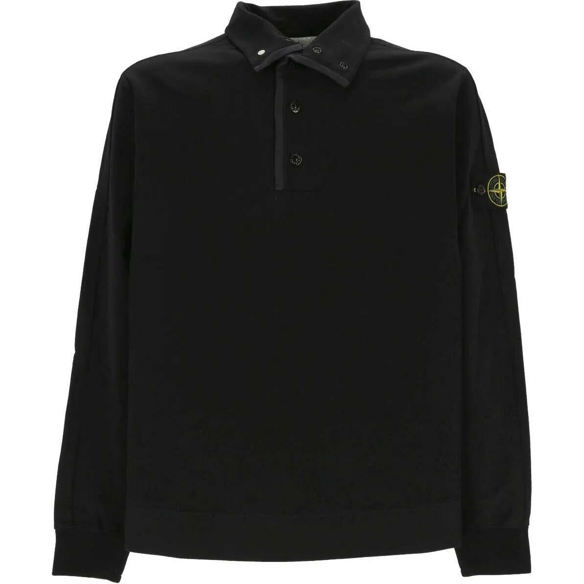 【代購】STONE ISLAND Long-Sleeved Polo Shirt