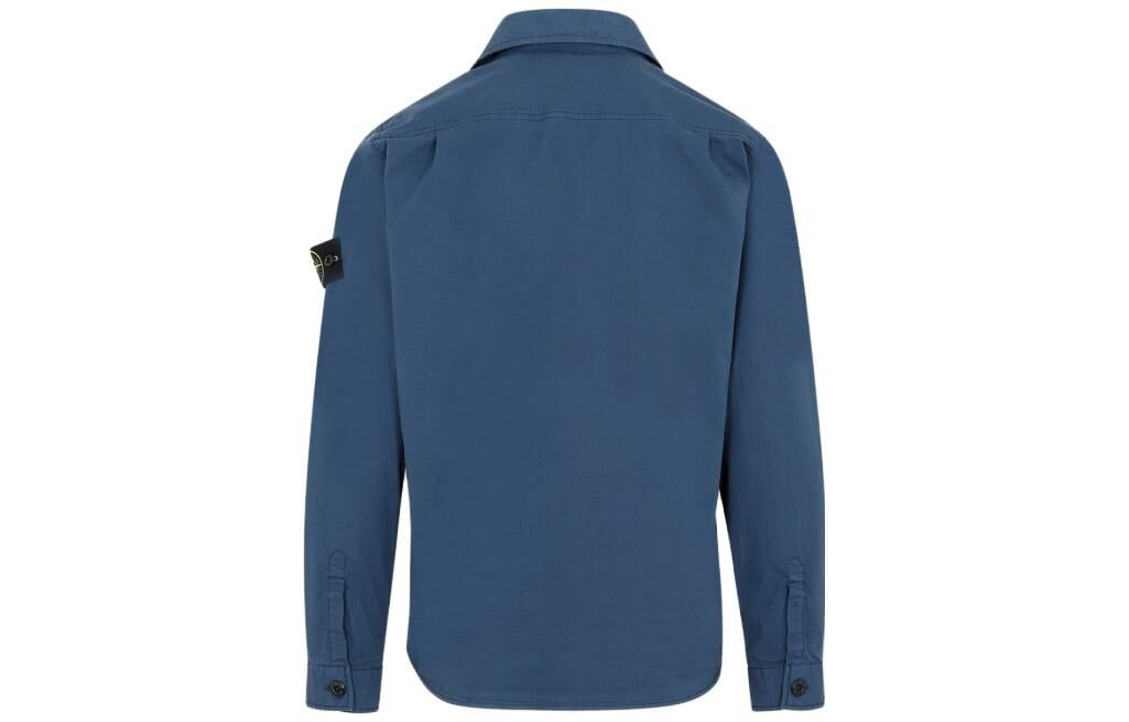 【代購】STONE ISLAND Shirts Men Air Force Blue