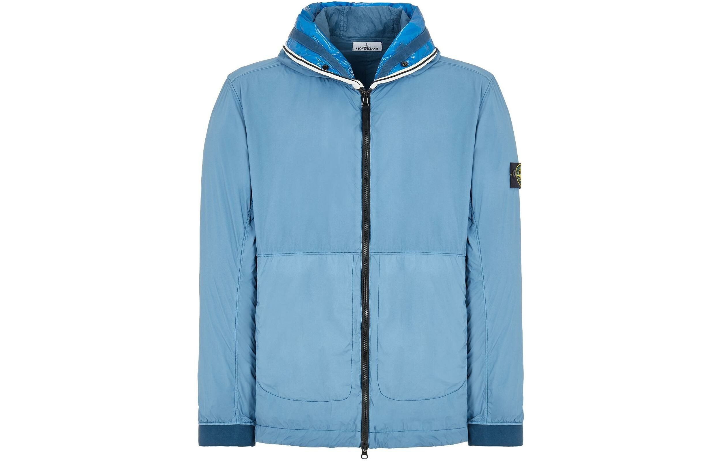 【代購】STONE ISLAND SS22 Jackets Coats Men's Haze Blue