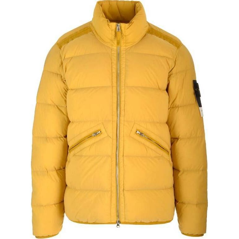 【代購】STONE ISLAND High-Neck Zip Up Coat