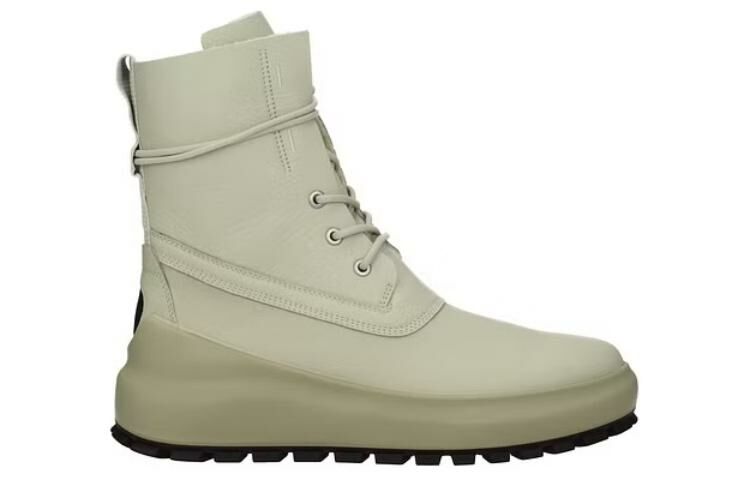 【代購】STONE ISLAND Shadow Project Logo-patch Leather Boots