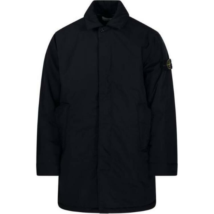 【代購】STONE ISLAND Logo Patch Long Jacket