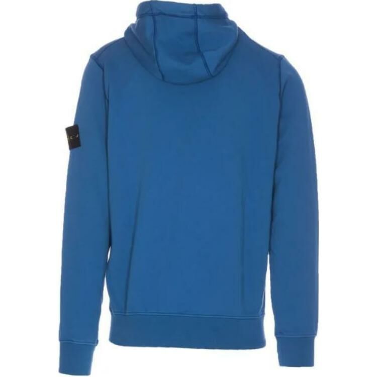 【代購】STONE ISLAND Compass-badge Zip-up Hoodie