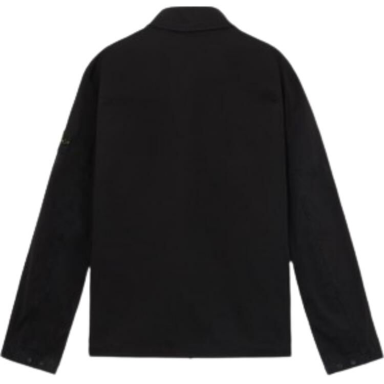 【代購】STONE ISLAND Logo Patch Zip-Up Jacket