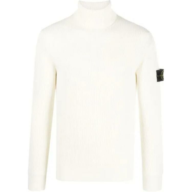 【代購】STONE ISLAND Compass Patch Roll-Neck Knitted Jumper