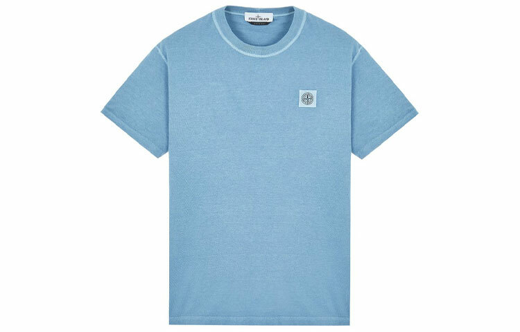 【代購】STONE ISLAND T-Shirts Men Blue