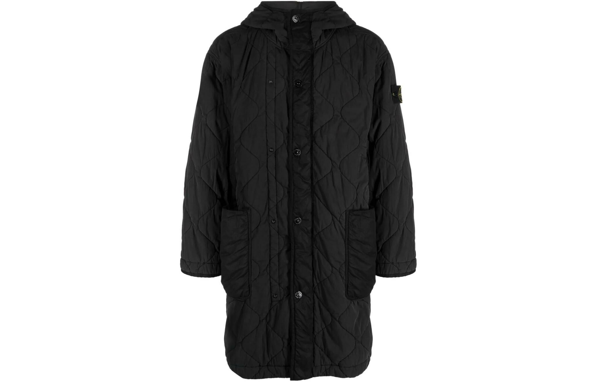 【代購】STONE ISLAND Jackets Coats Men's Black