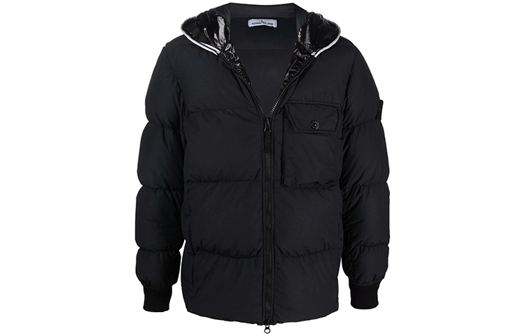【代購】STONE ISLAND Down Jackets Men Black