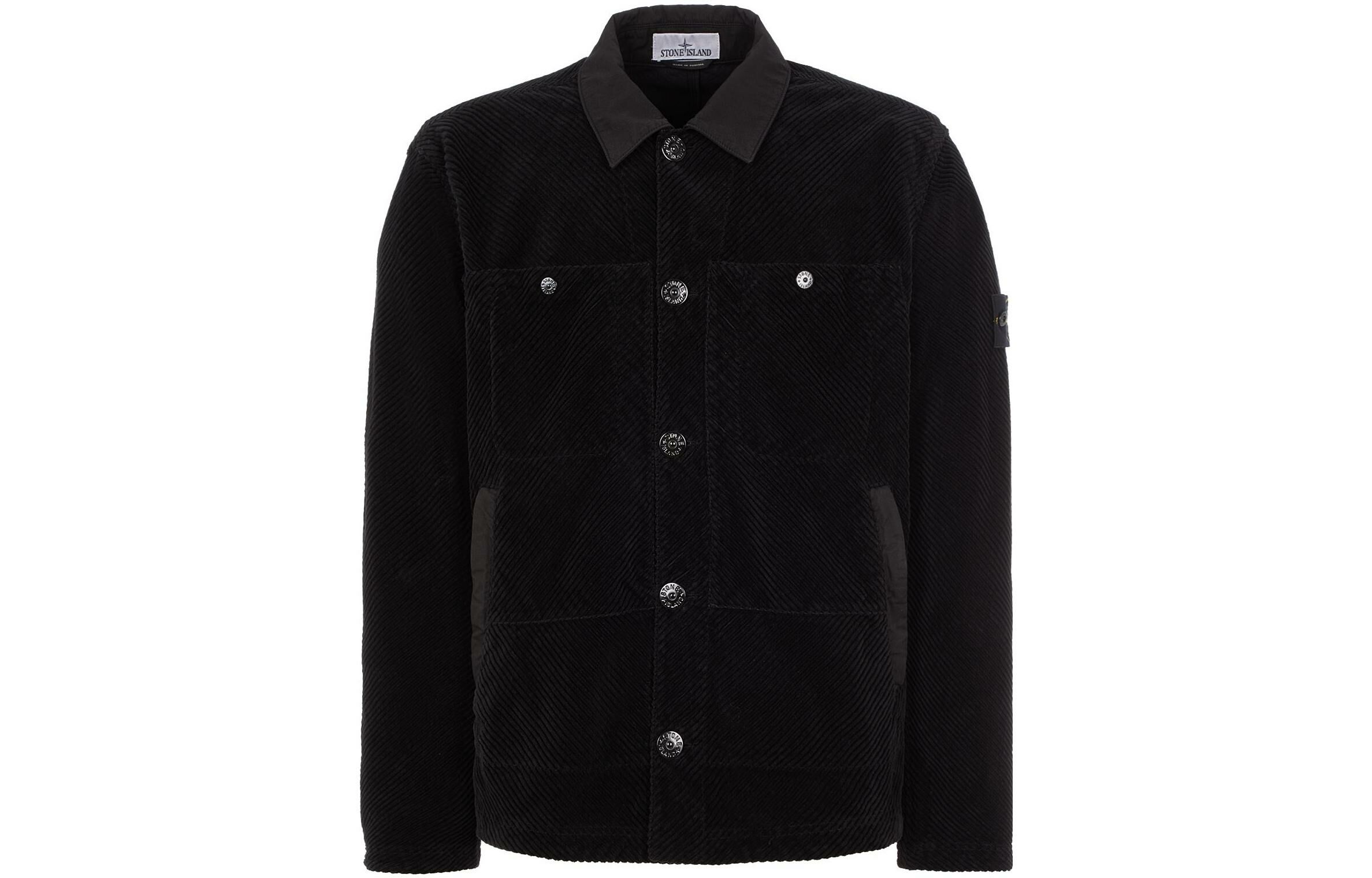 【代購】STONE ISLAND Shirts Men Black