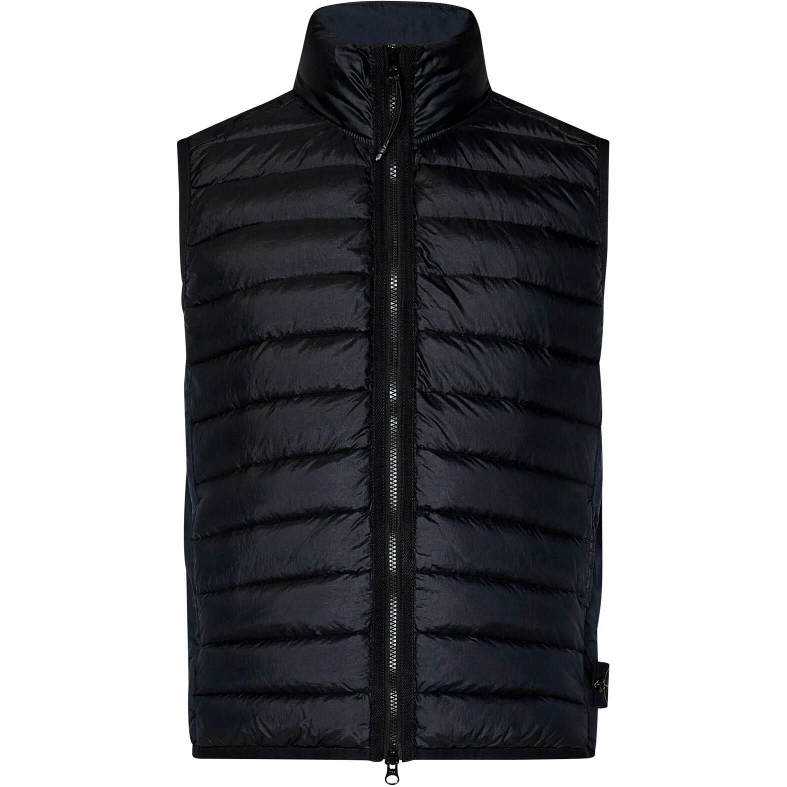 【代購】STONE ISLAND High Neck Quilted Gilet