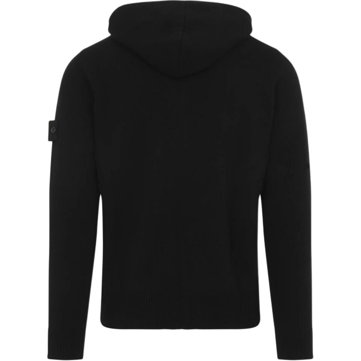 【代購】STONE ISLAND Logo Patch Knitted Cardigan