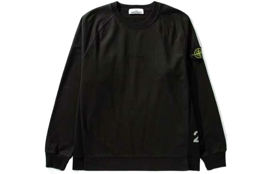 【代購】STONE ISLAND STONE ISLAND 40Th Anniversary Collection Sweatshirts Men Black