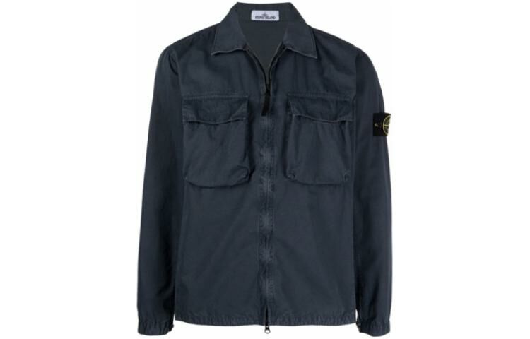 【代購】STONE ISLAND SS22 Jackets Coats Men's Dark Blue