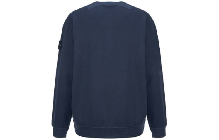 【代購】STONE ISLAND Sweatshirts Men Marine Blue