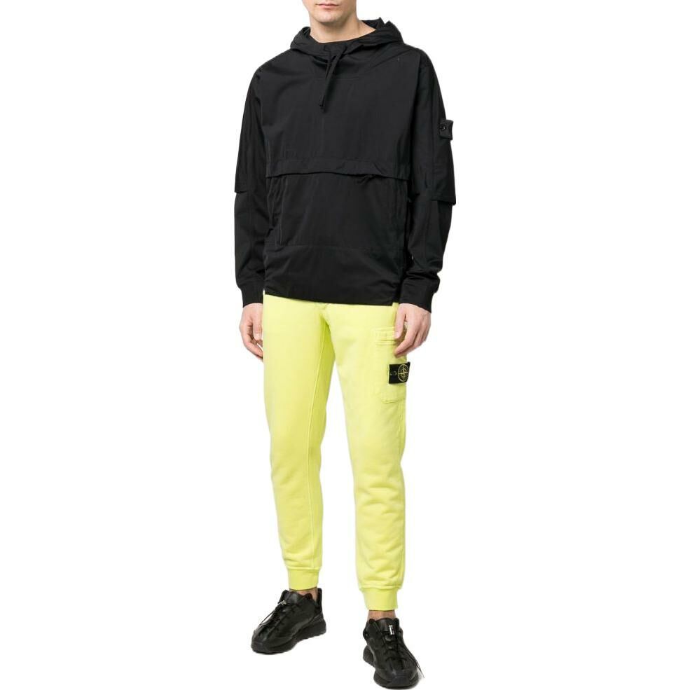 【代購】STONE ISLAND Knitted Sweatpants Men Yellow