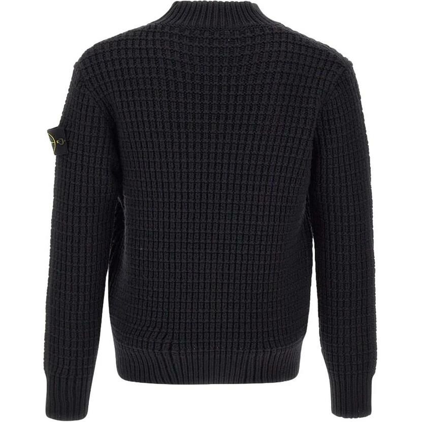 【代購】STONE ISLAND Compass-badge 3D-knit Jumper