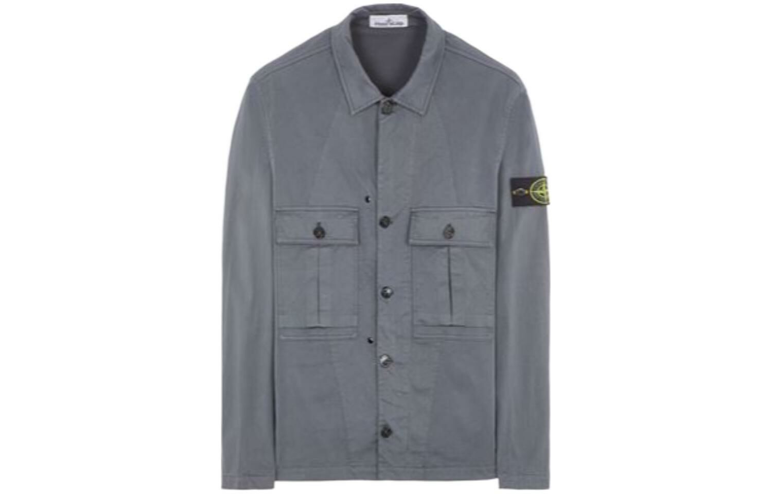 【代購】STONE ISLAND Jackets Coats Men's Gray