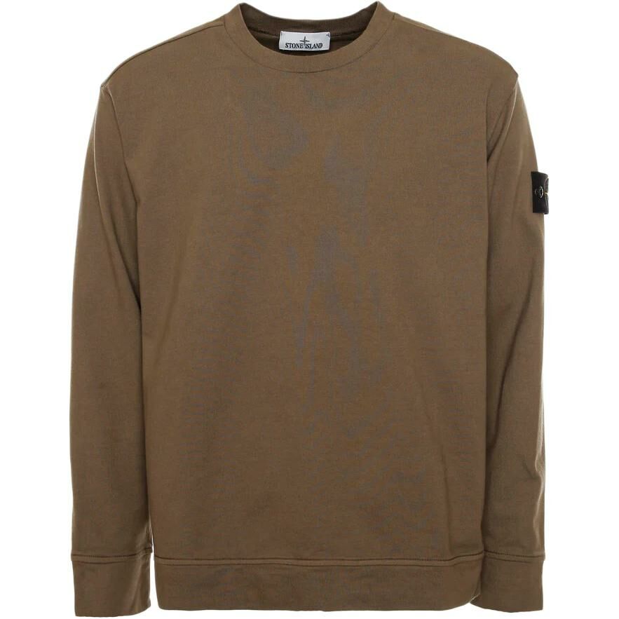 【代購】STONE ISLAND Logo Patch Crewneck Sweatshirt
