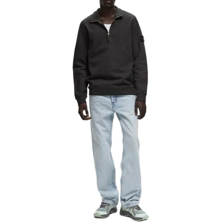 【代購】STONE ISLAND Sweatshirt Men's Lead Gray