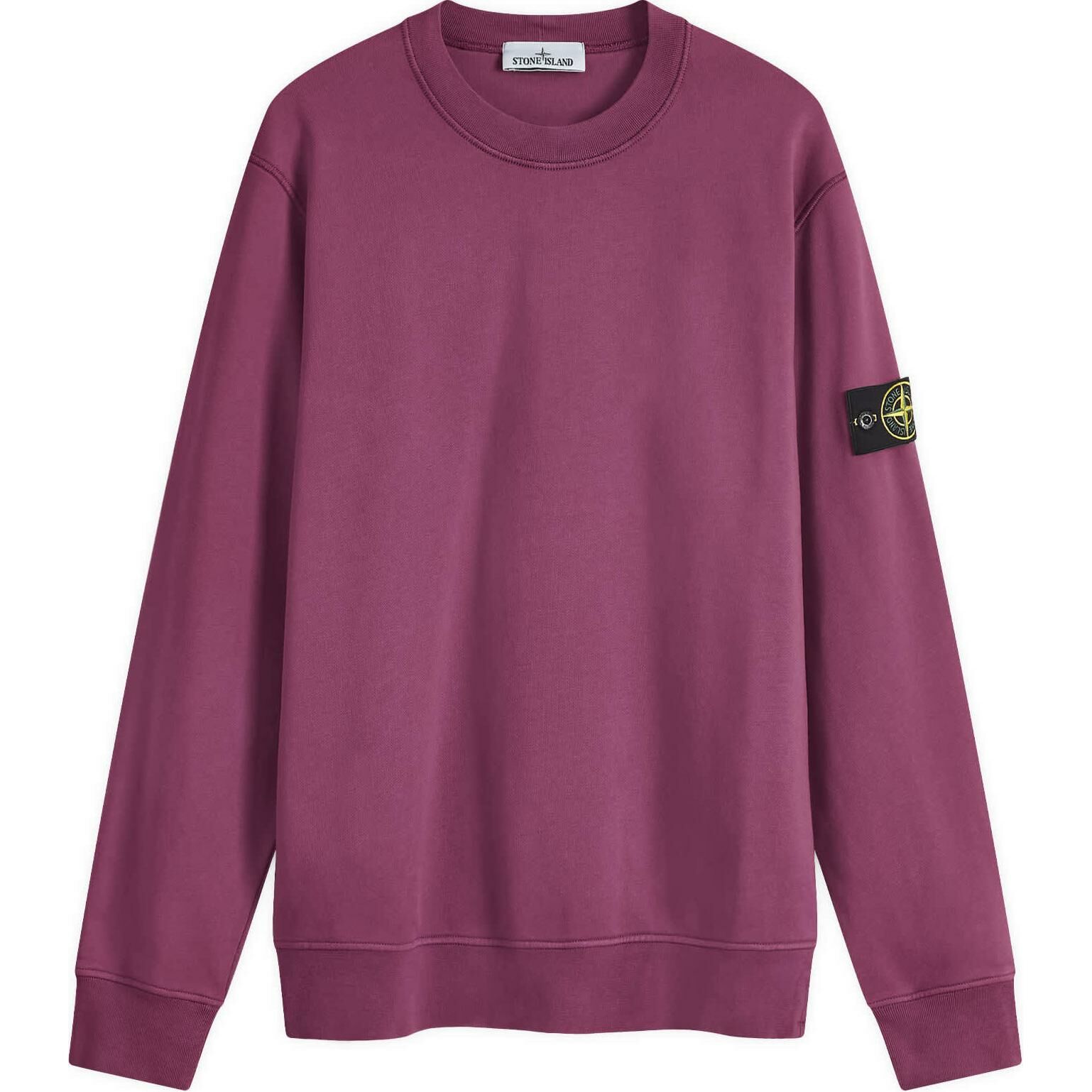 【代購】STONE ISLAND Logo Patch Crewneck Sweatshirt