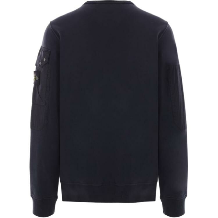 【代購】STONE ISLAND Logo Patch Crewneck Sweatshirt