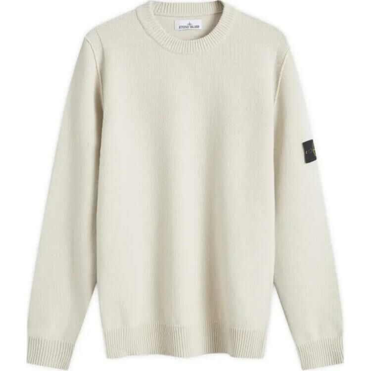 【代購】STONE ISLAND Logo Patch Crewneck Jumper