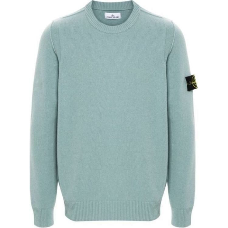 【代購】STONE ISLAND Logo Patch Crewneck Jumper