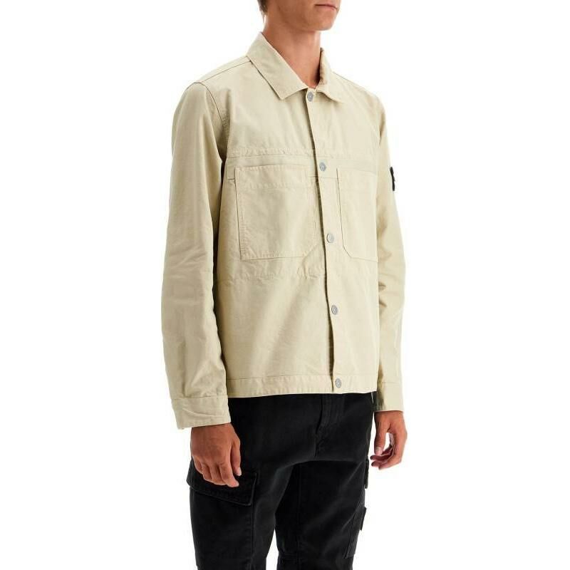 【代購】STONE ISLAND Jackets Coats Men's Ecru
