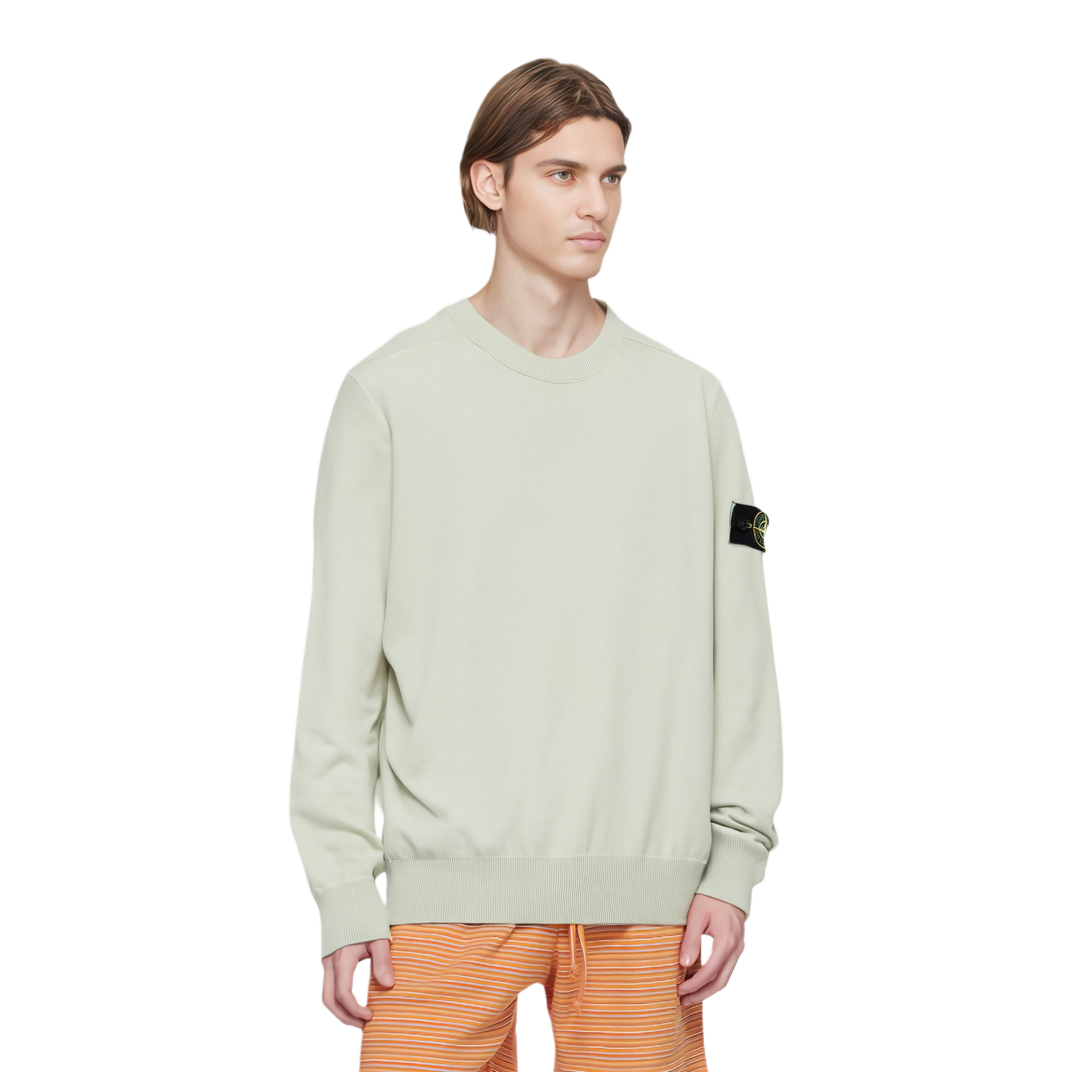 【代購】STONE ISLAND Compass Patch Crewneck Jumper