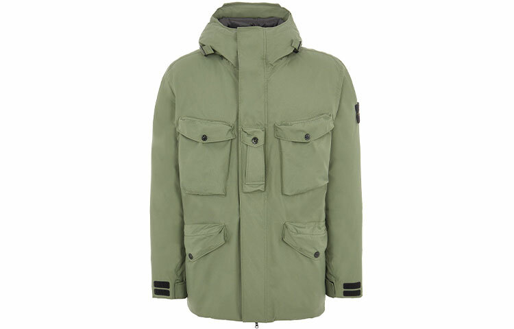 【代購】STONE ISLAND Down Jacket Men's Olive Green