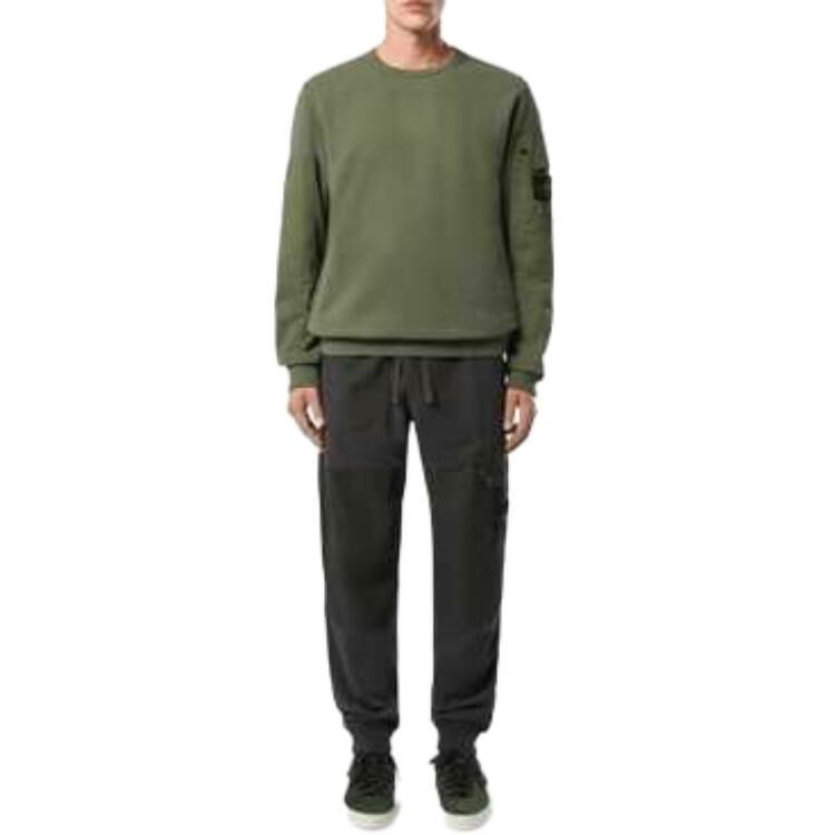 【代購】STONE ISLAND Logo Patch Crewneck Sweatshirt