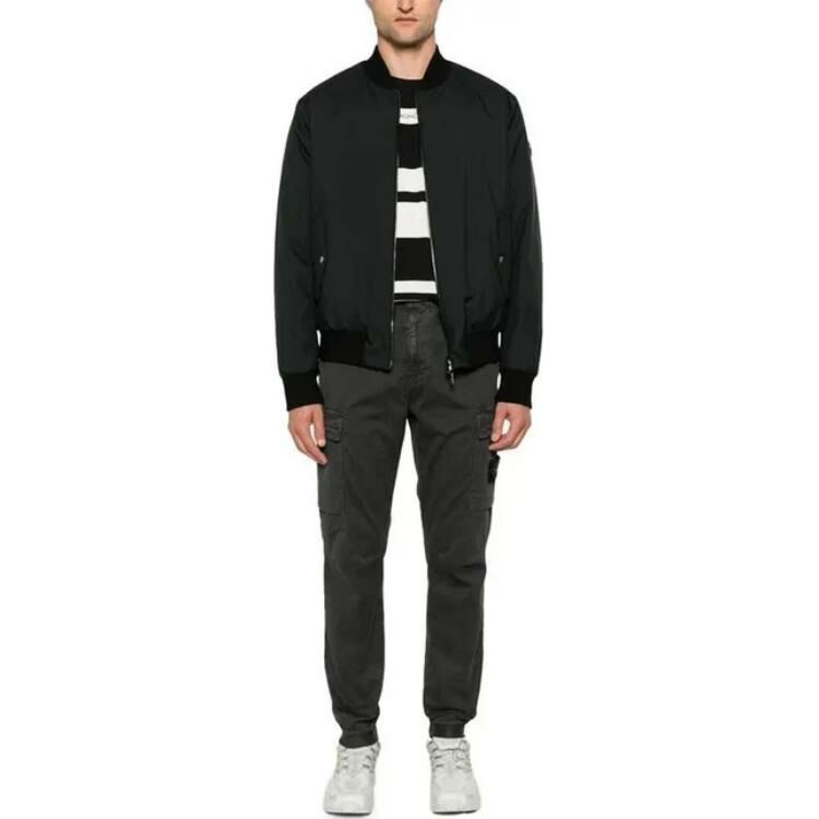 【代購】STONE ISLAND Compass Patch Tapered Leg Pants