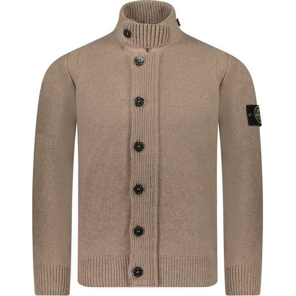 【代購】STONE ISLAND Compass-badge Cardigan