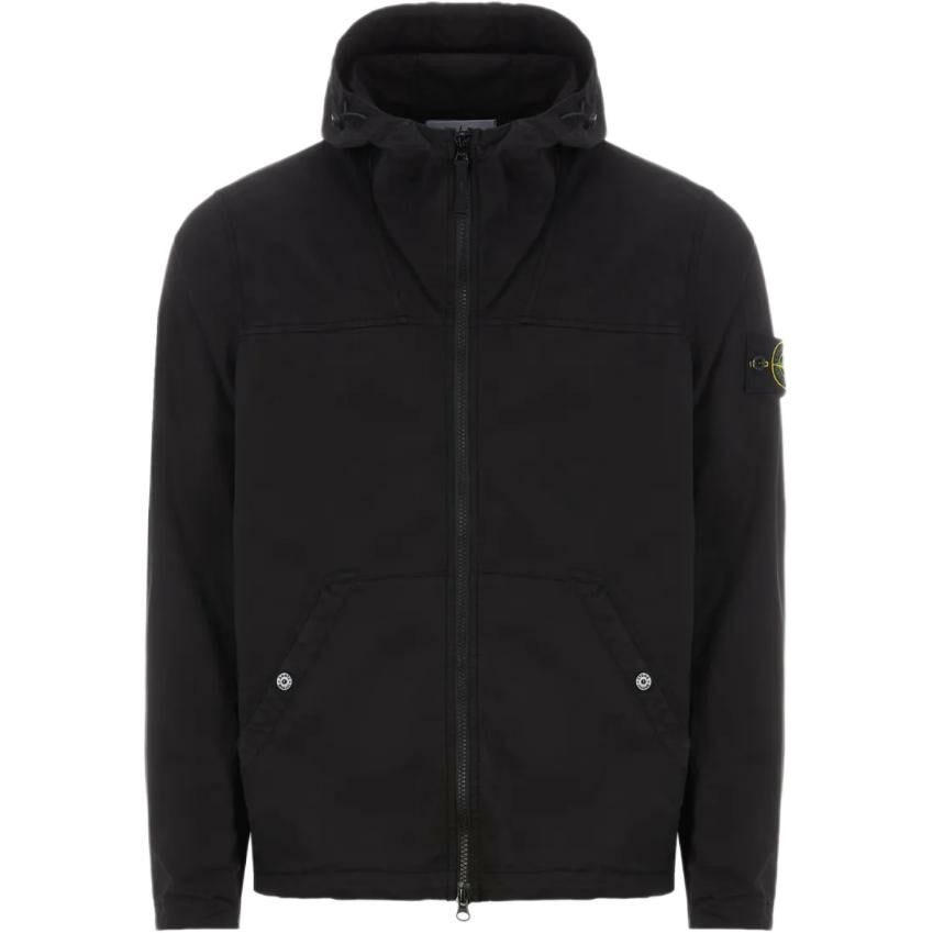 【代購】STONE ISLAND Zip-Up Hooded Overshirt