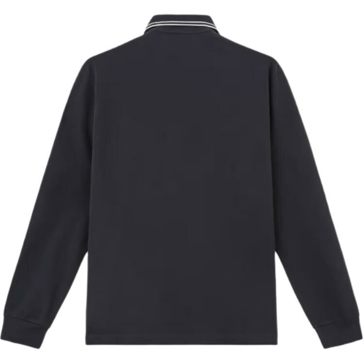 【代購】STONE ISLAND Compass Patch Long-Sleeved Polo Shirt