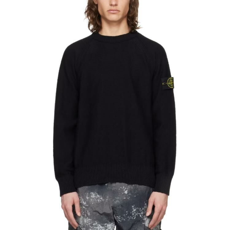 【代購】STONE ISLAND Sweaters Men Black