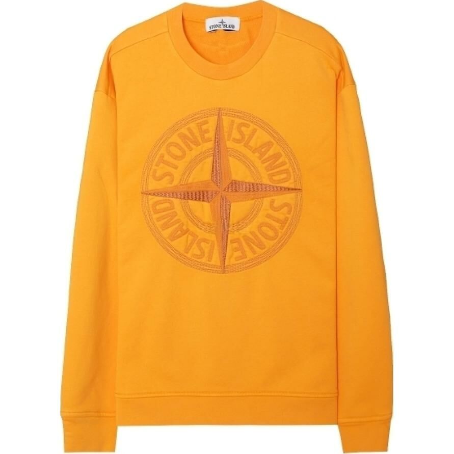 【代購】STONE ISLAND Sweatshirt Men Orange