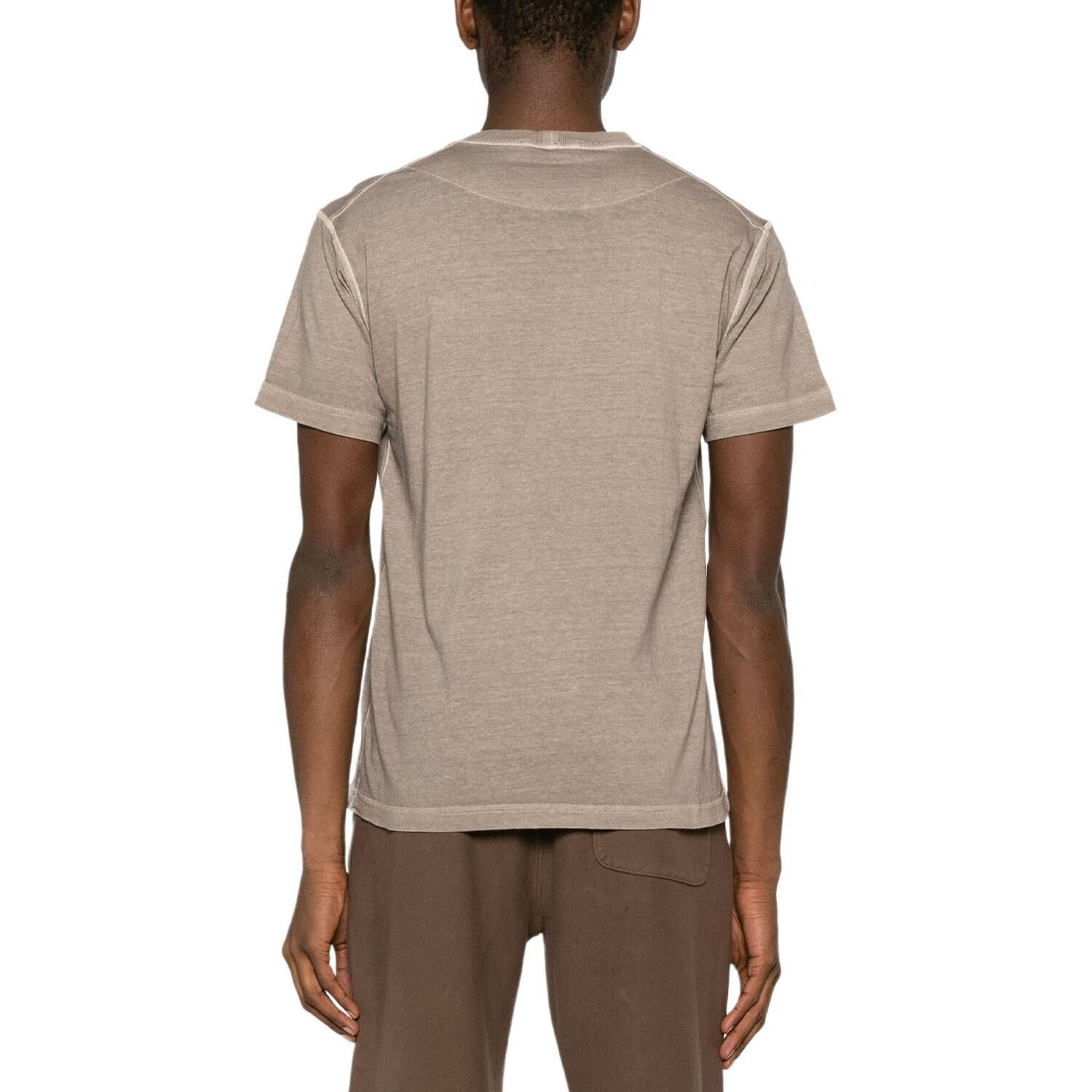 【代購】STONE ISLAND T-Shirts Men Brown