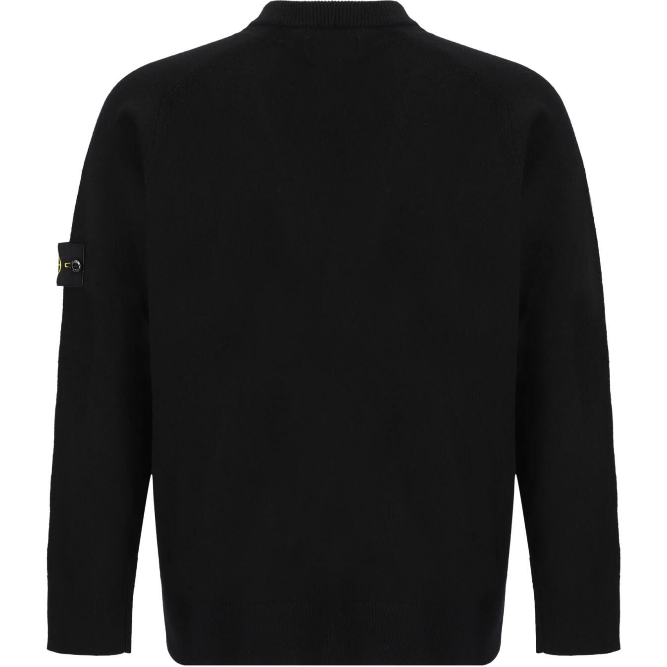 【代購】STONE ISLAND Compass Patch V-Neck Knitted Cardigan