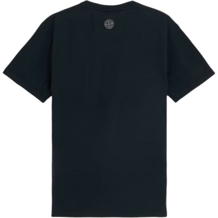 【代購】STONE ISLAND Logo Printed Crewneck T-Shirt