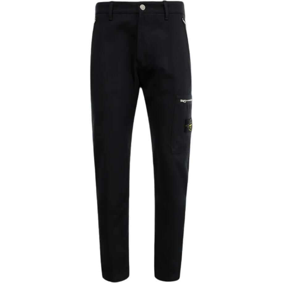 【代購】STONE ISLAND Logo Patch Cargo Pants