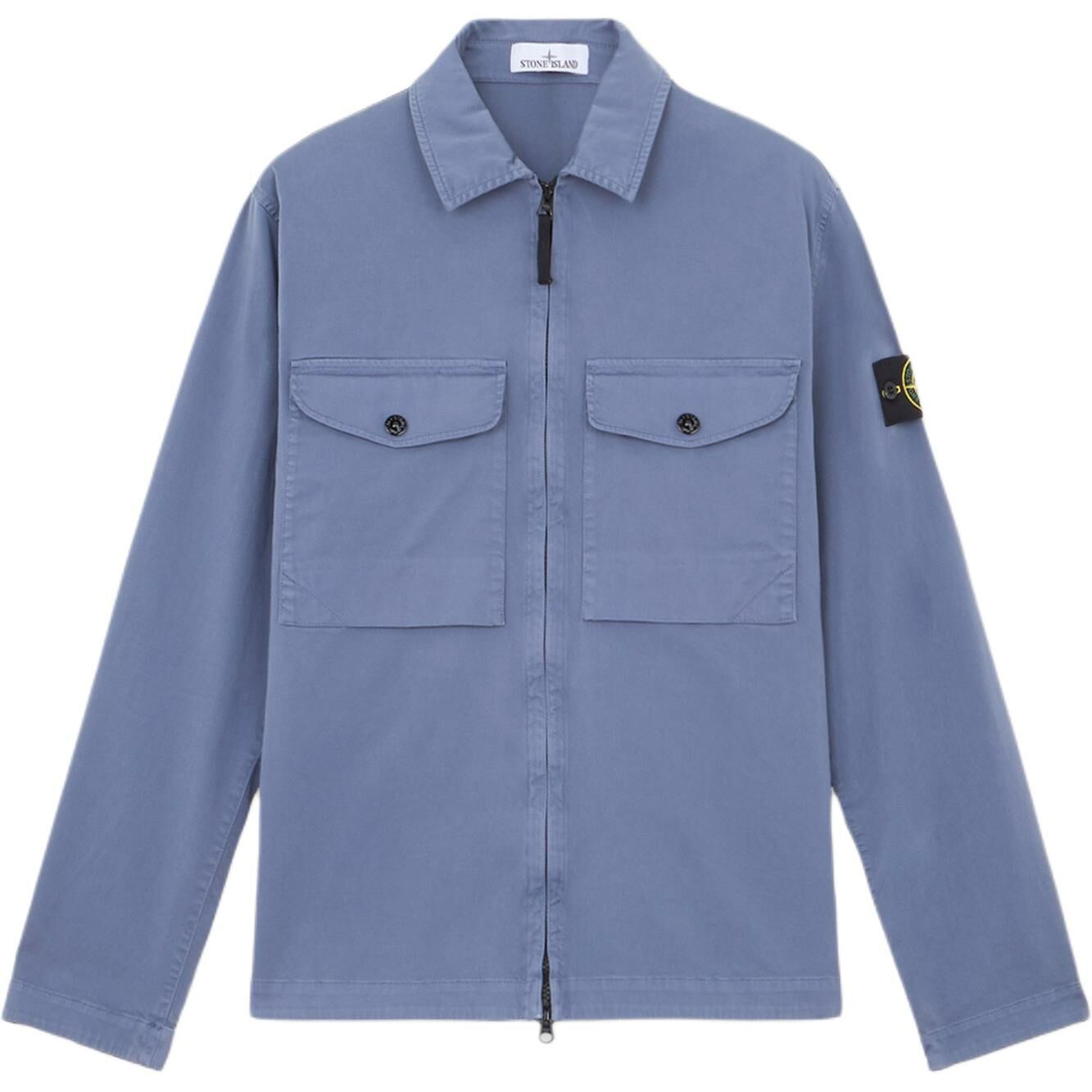 【代購】STONE ISLAND Shirts Men Blue