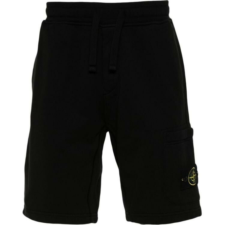 【代購】STONE ISLAND Logo Patch Shorts
