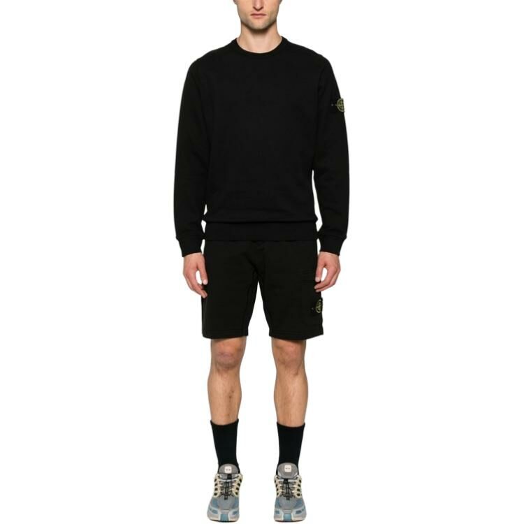 【代購】STONE ISLAND Logo Patch Shorts