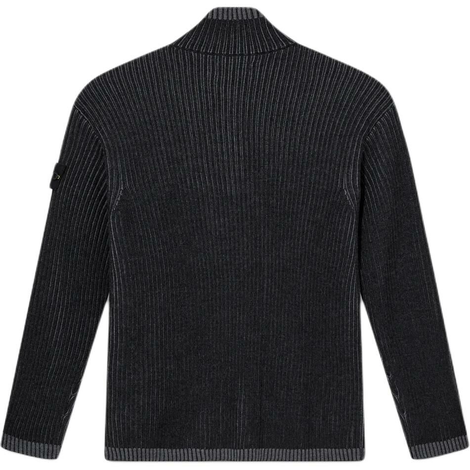【代購】STONE ISLAND Logo Patch High Neck Knitted Jumper