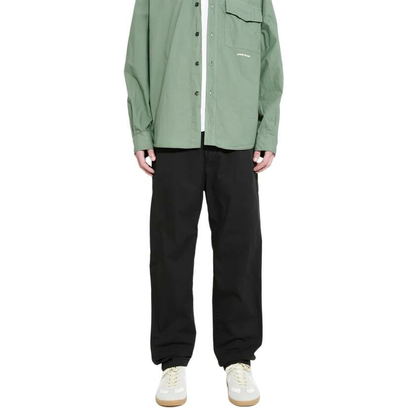 【代購】STONE ISLAND Casual Pants Men's Black
